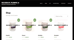 Desktop Screenshot of massivepumps.com